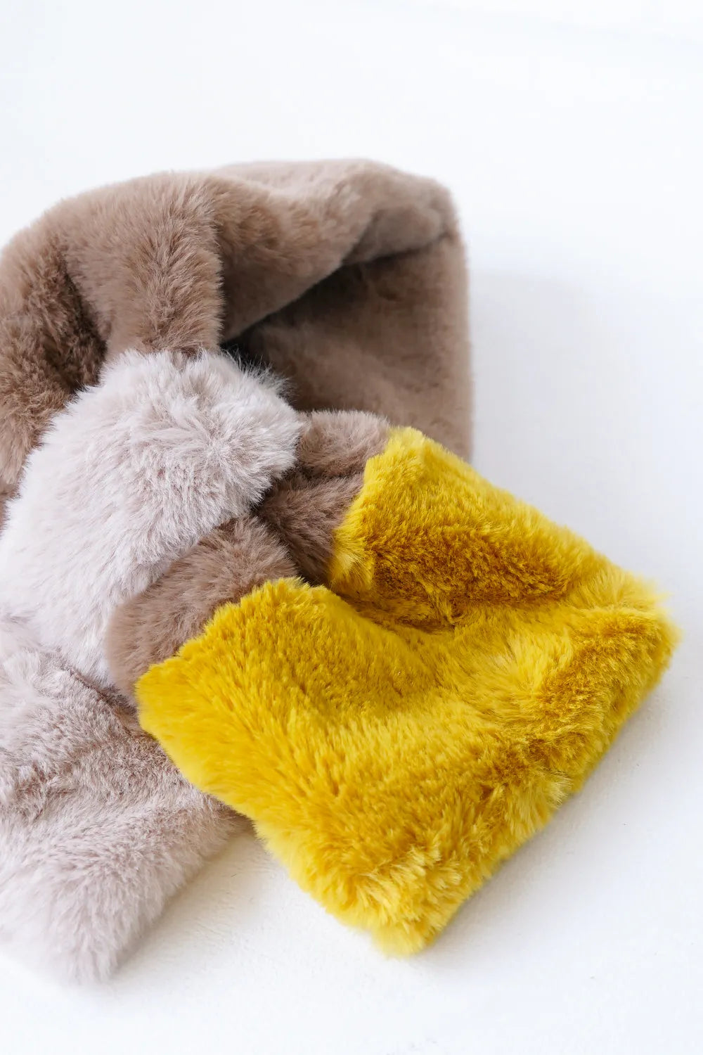 3配色ティペット