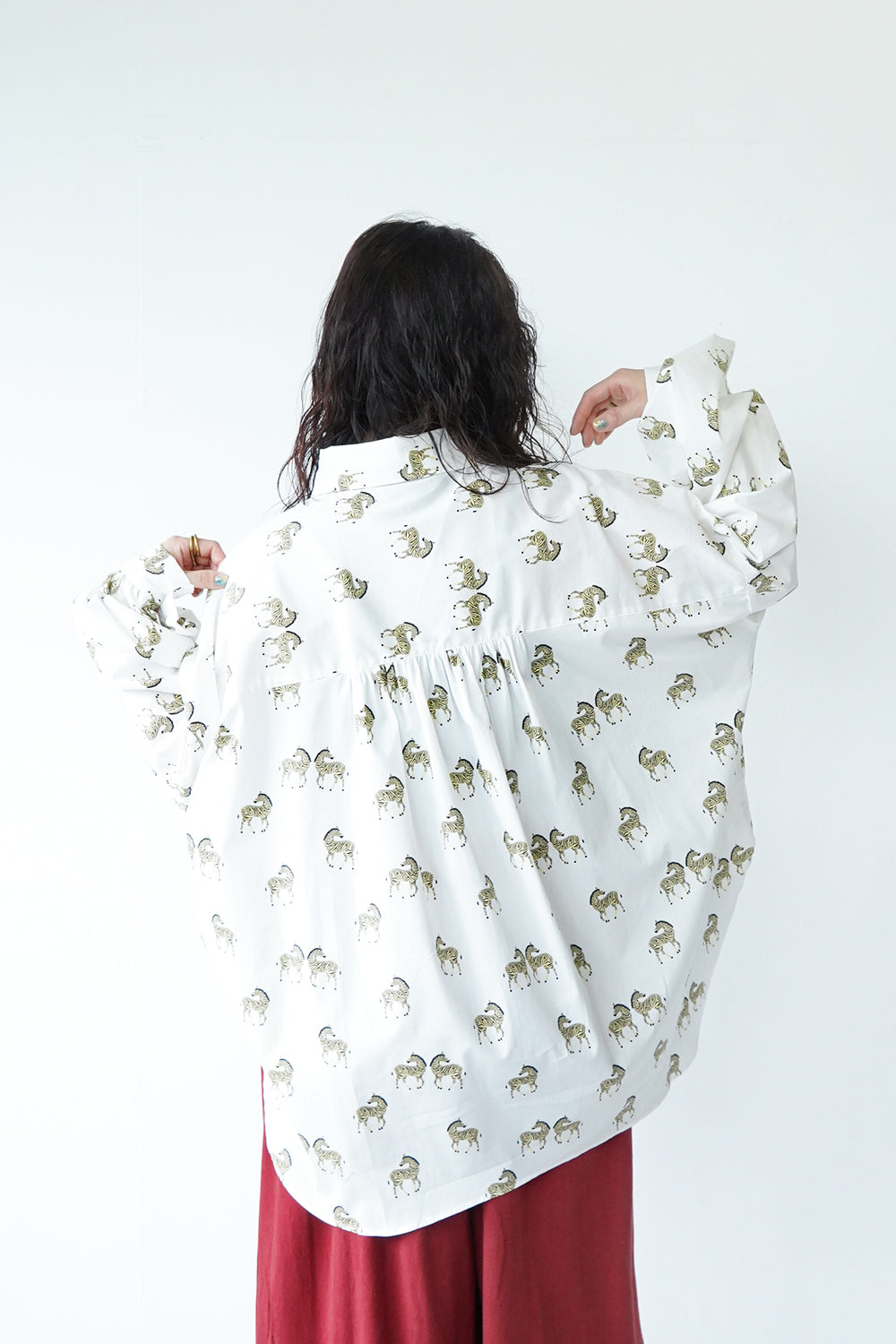 馬柄シャツ 楽天市場】柄シャツ メンズ レディース シマウマ ゼブラ 柄 総柄