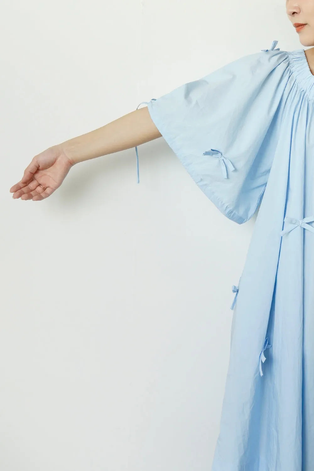 ランダムりぼん ギャザーチュニックワンピース