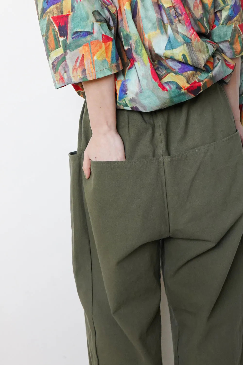 ビッグポケットコットンパンツ