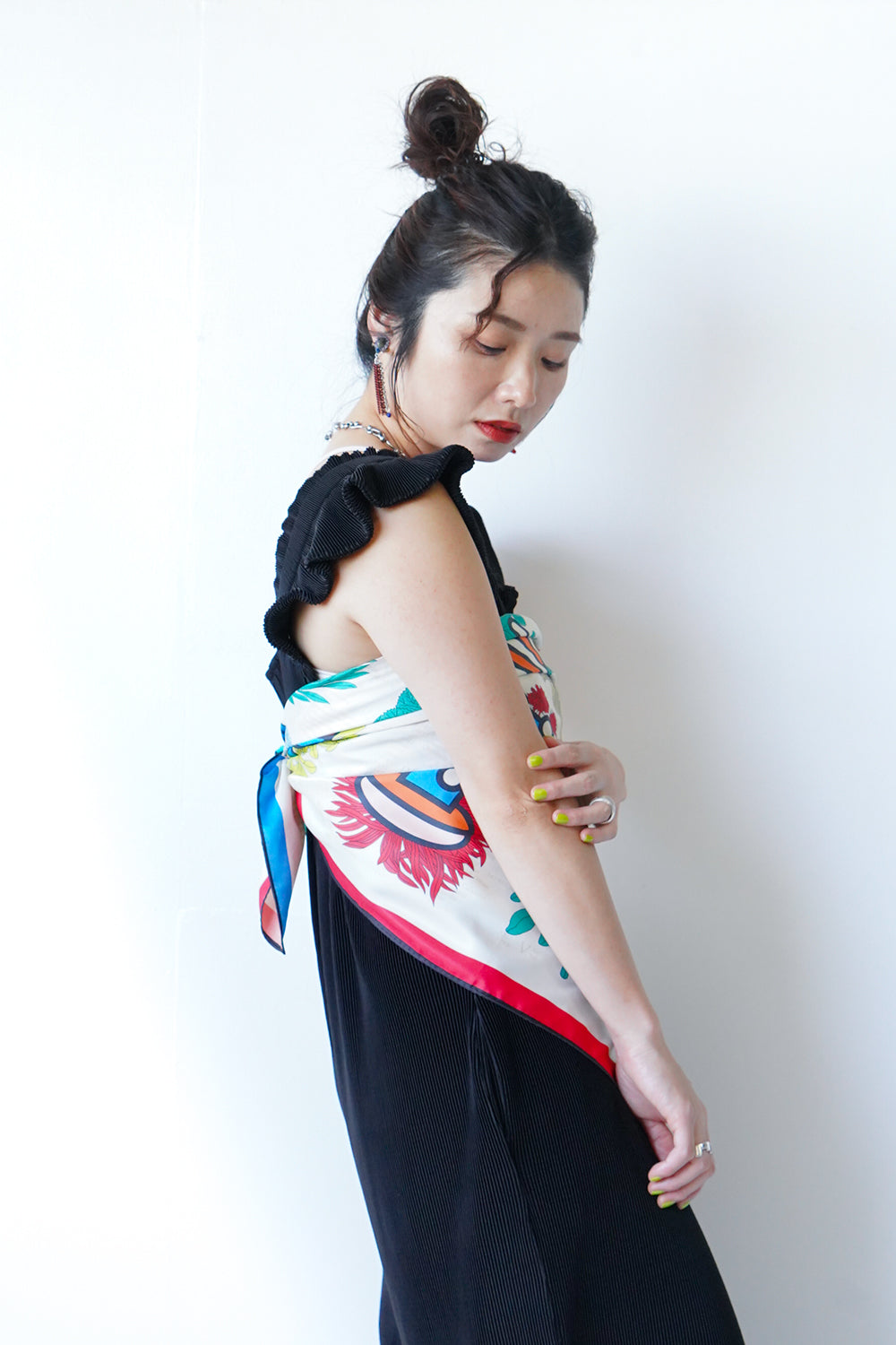 リバーシブル大判スカーフ – LILA & CITTA ONLINE SHOP