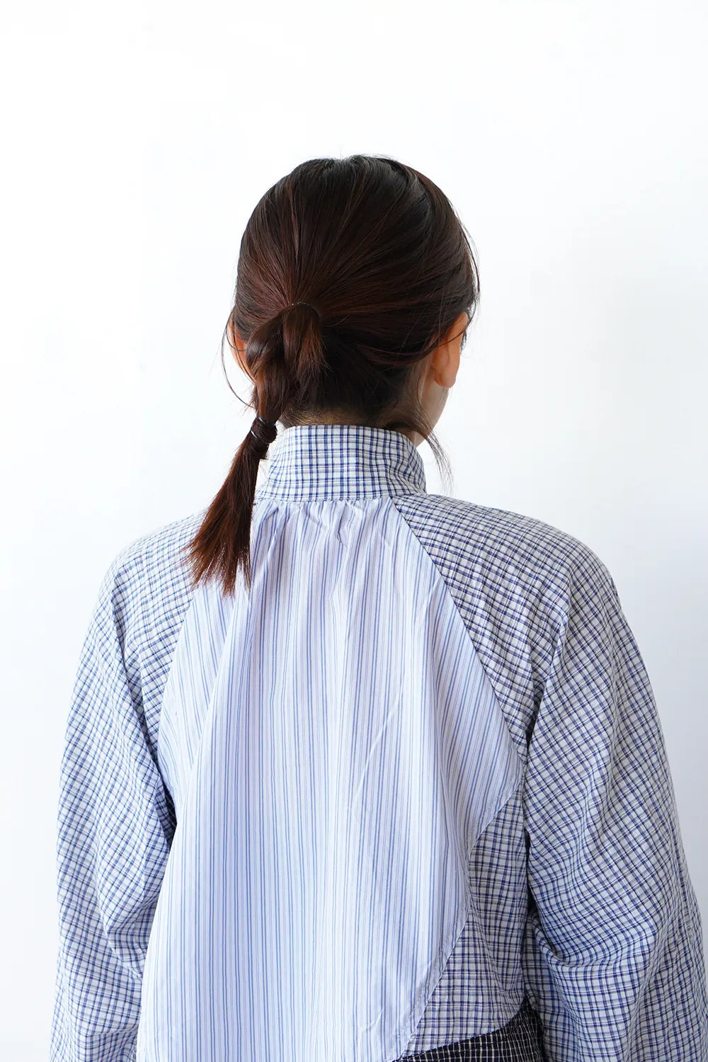 パッチワーク切替チュニックシャツ – LILA & CITTA ONLINE SHOP