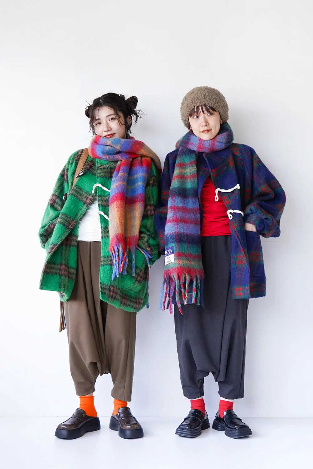 【LILA n' citta】ビッグタックサルエルパンツ