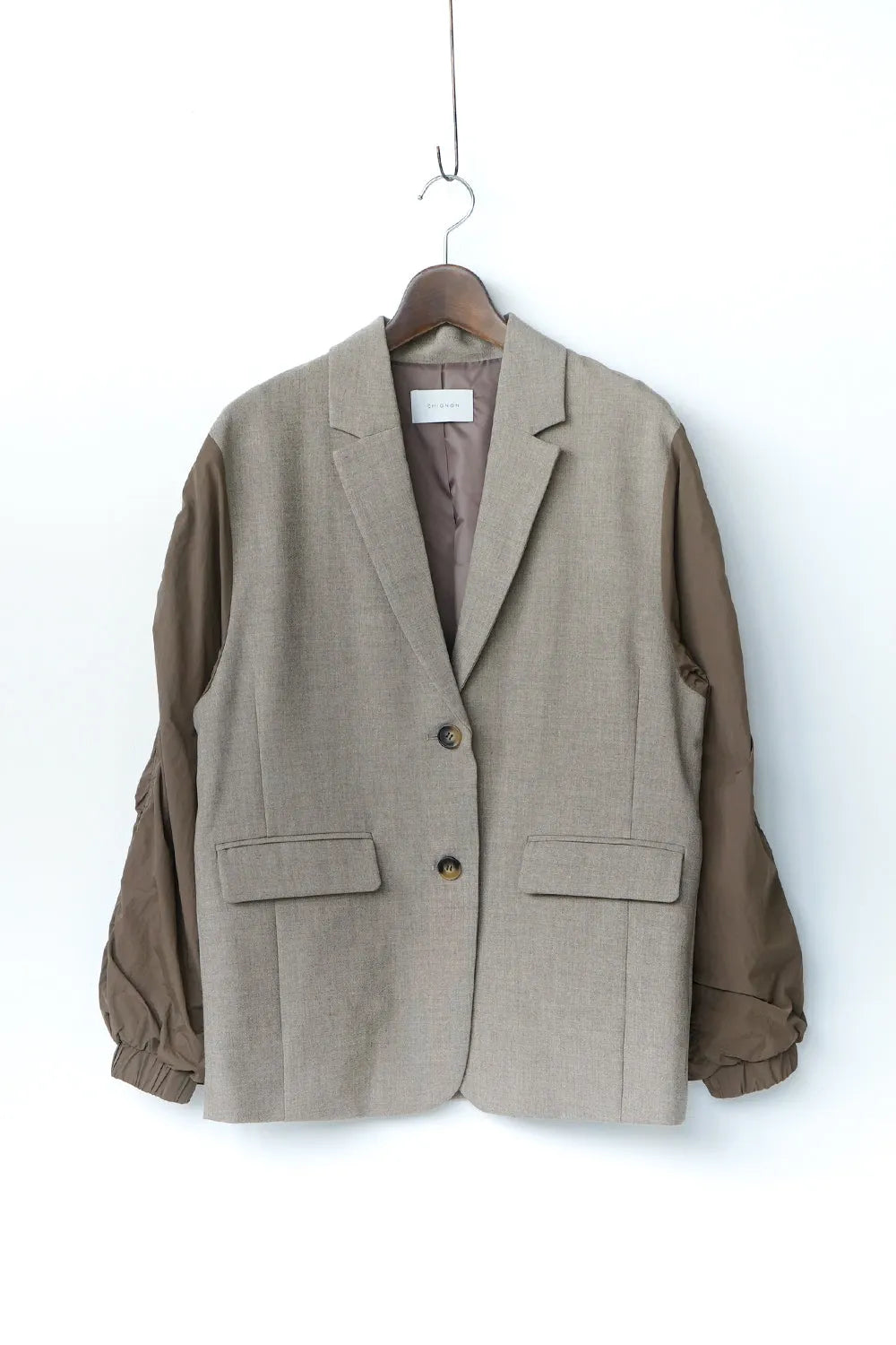 【CHIGNON】袖MA-1ドッキングジャケット