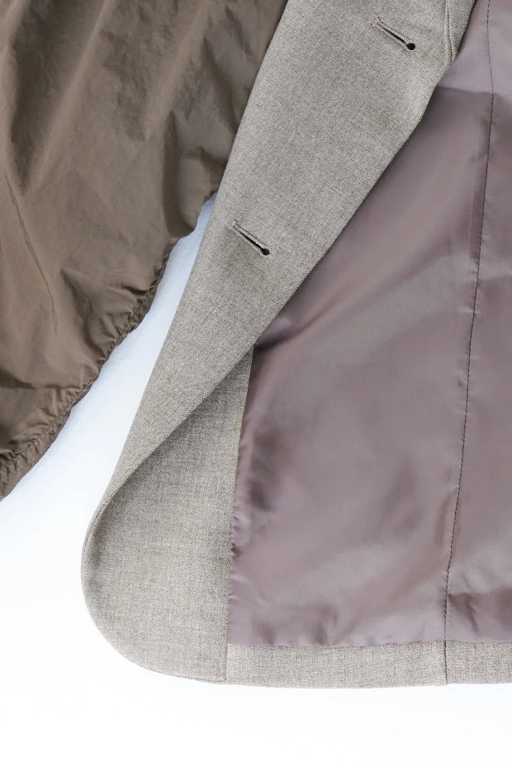 【CHIGNON】袖MA-1ドッキングジャケット