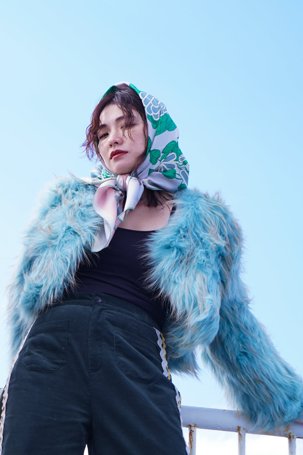 ラクーンファー コート 5色 選べる2丈 ラクーンファー ファーコート フード付 メンズ 7