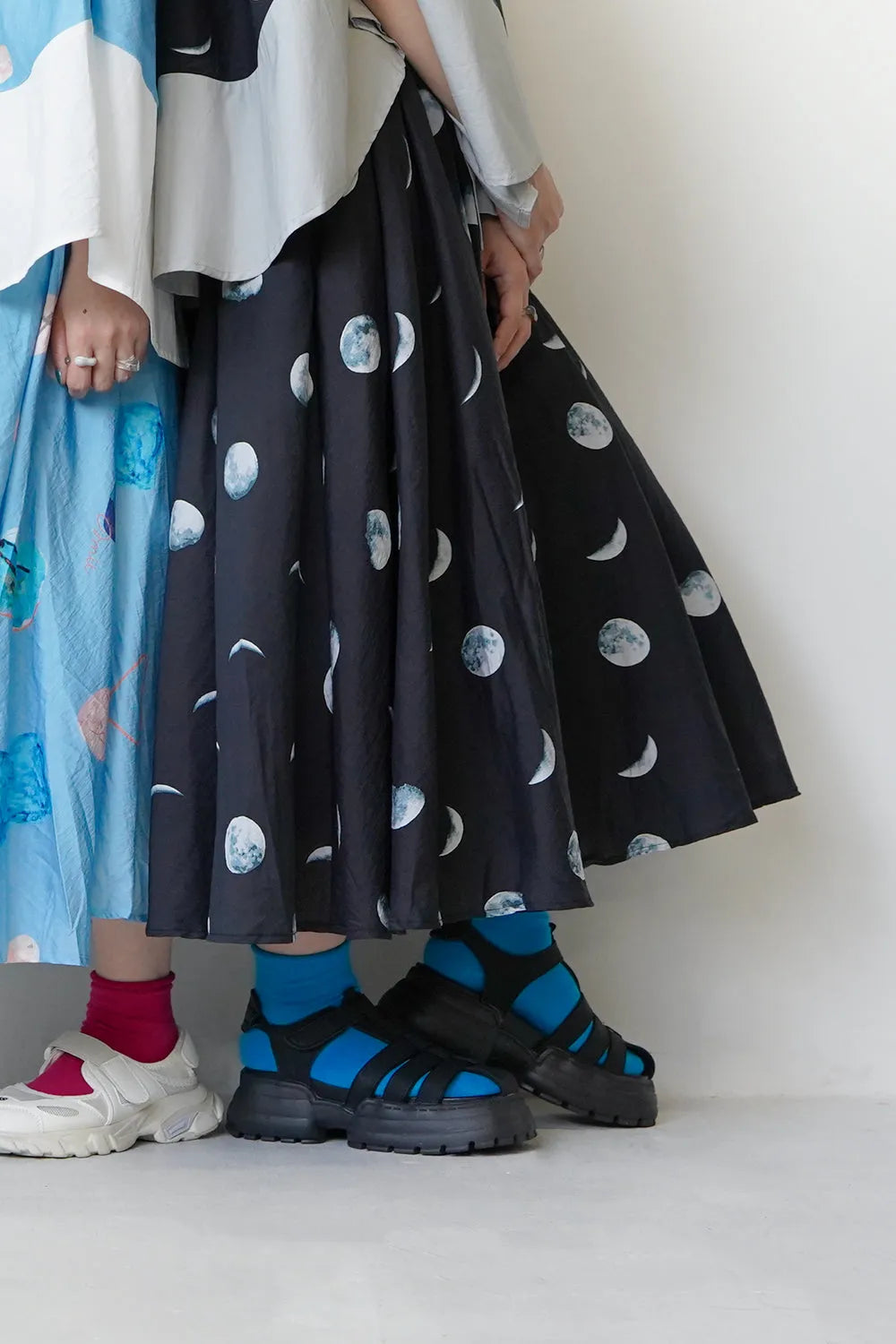 ギャザーフレアスカート