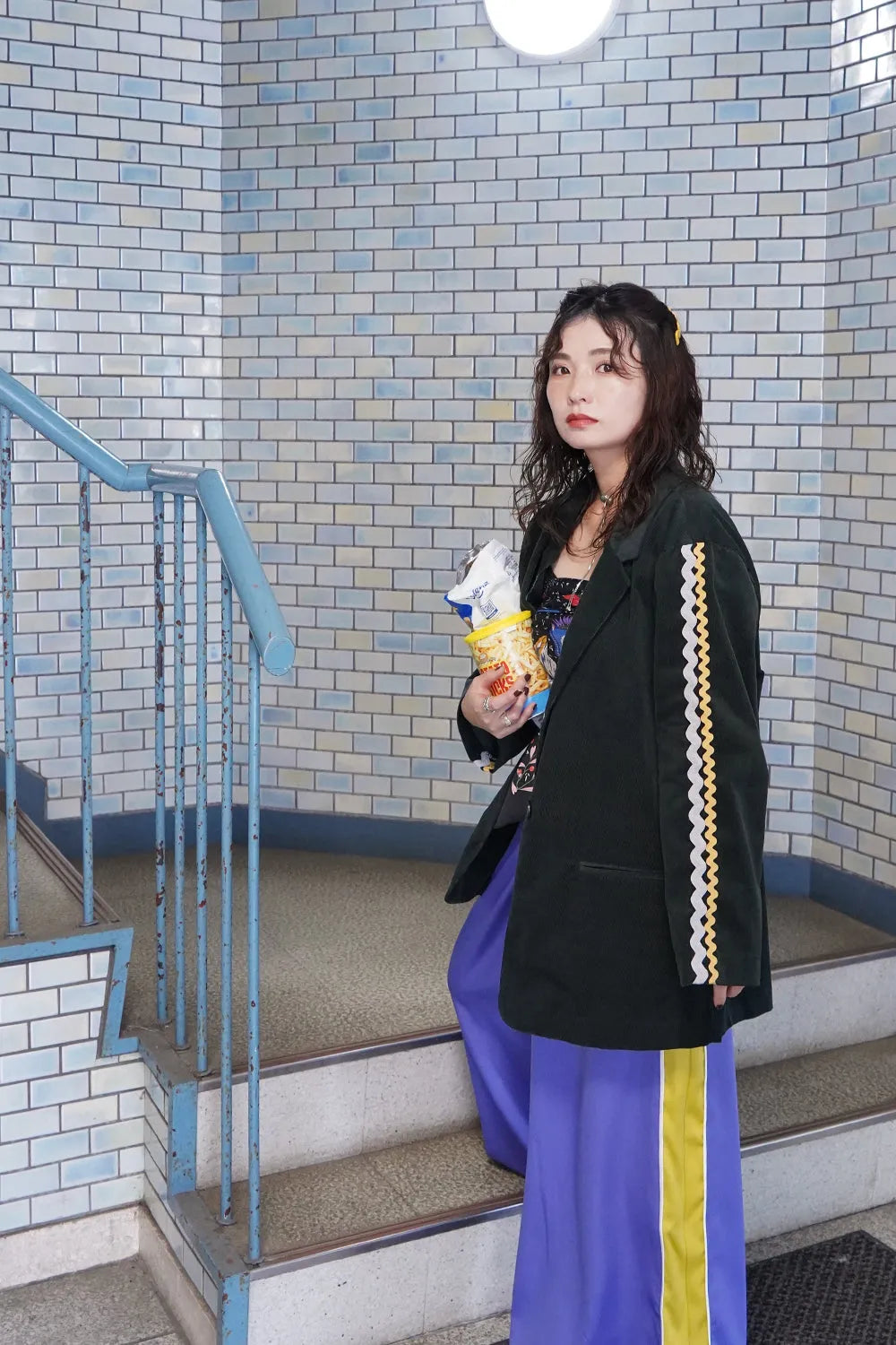 【LILA n’ citta】リックラックコーデュロイジャケット