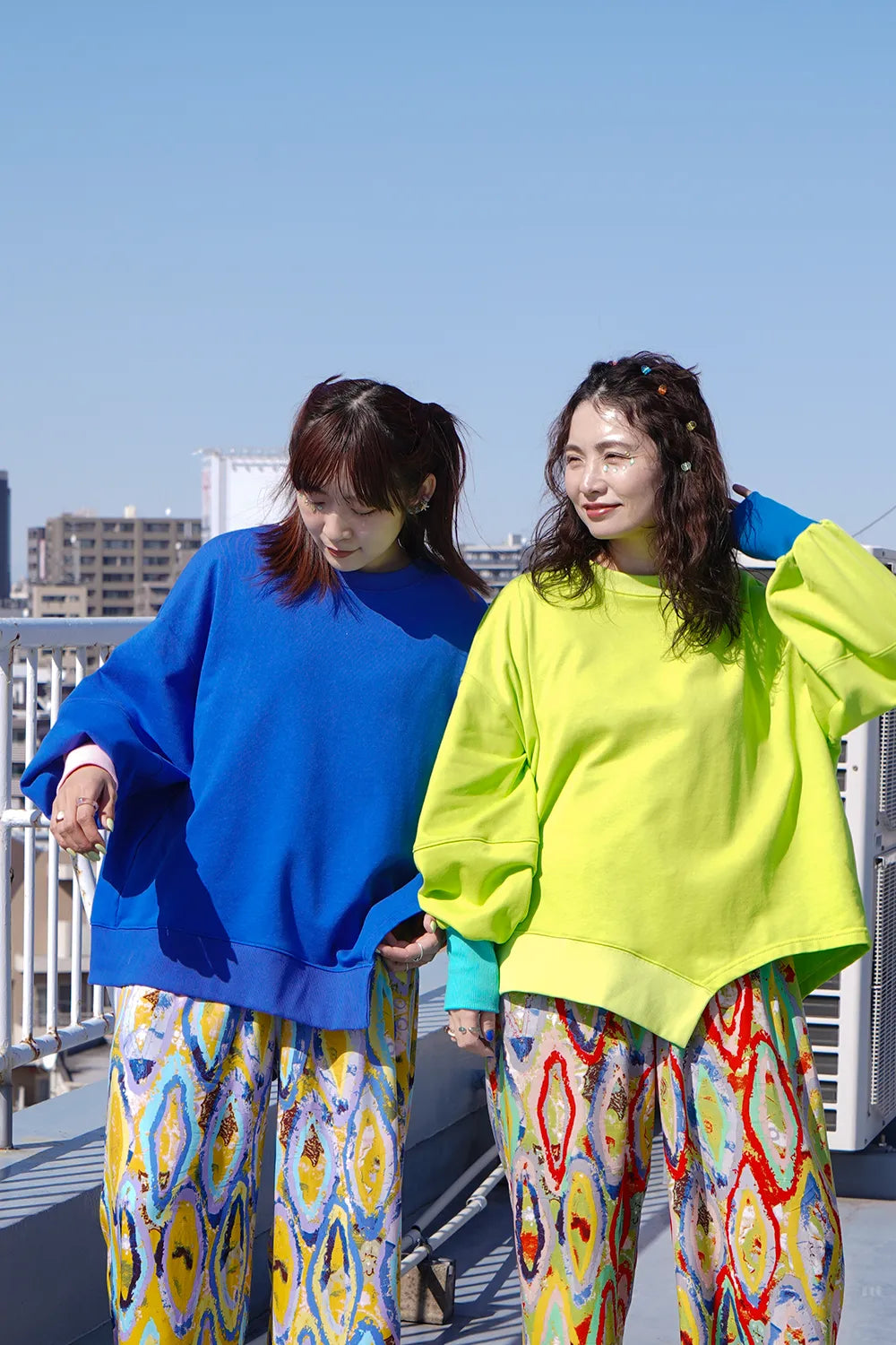 【LILA n’ citta】裏毛アシメヘムチュニック