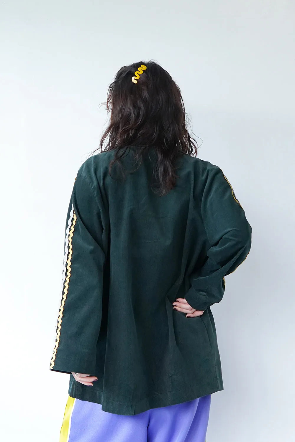 【LILA n’ citta】リックラックコーデュロイジャケット