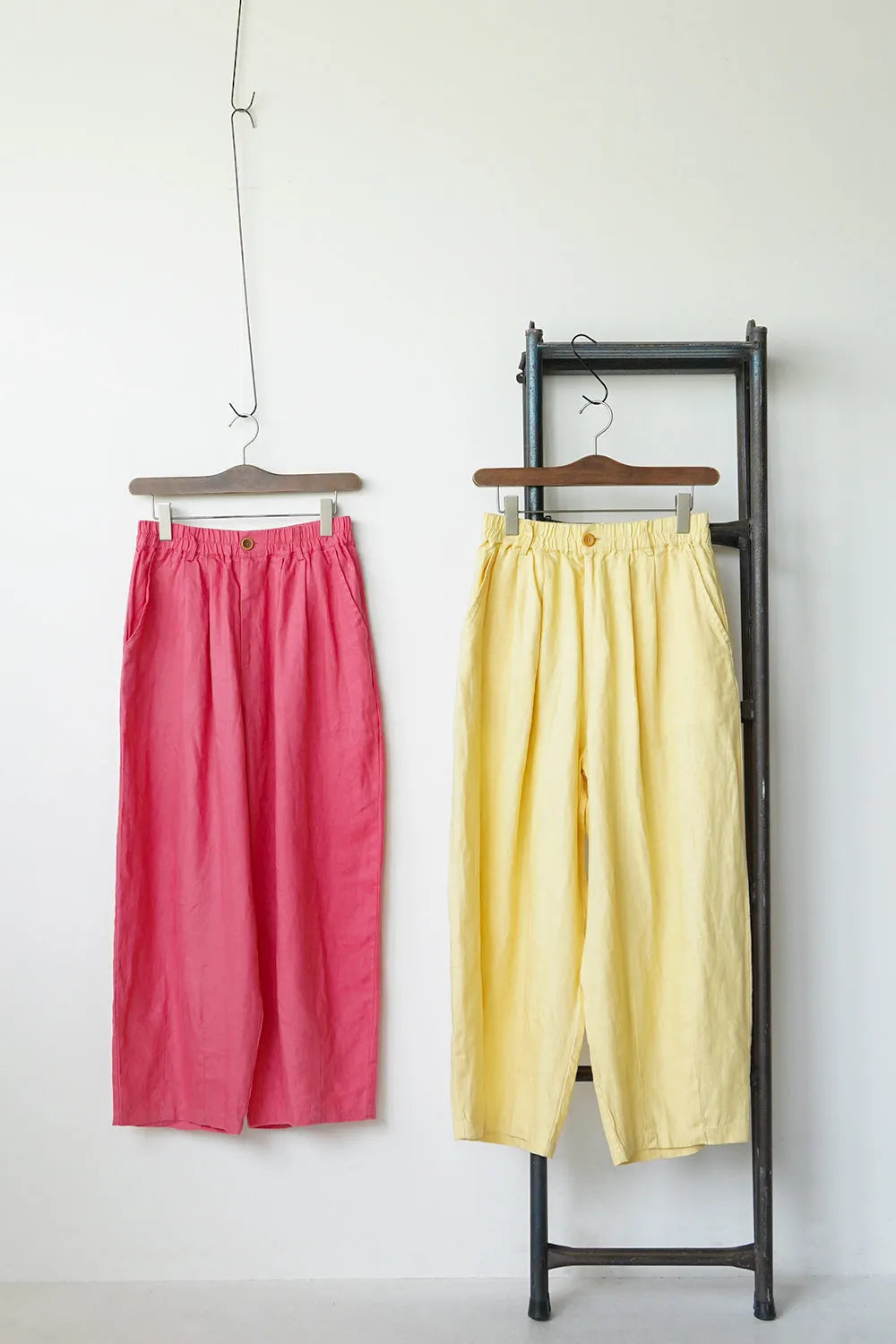 2タックワイドリネンパンツ