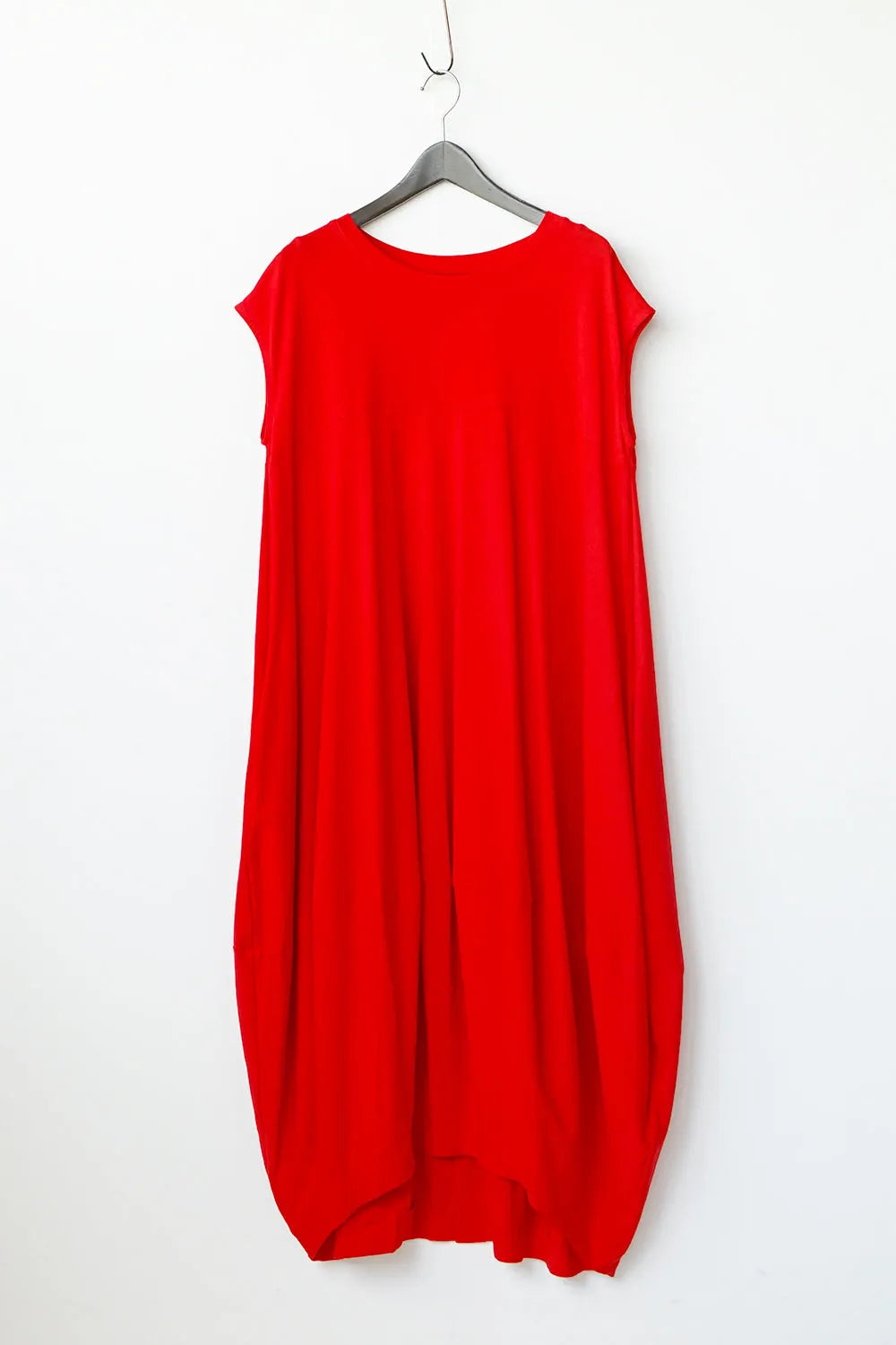 ヨーク切替バルーンロングワンピース