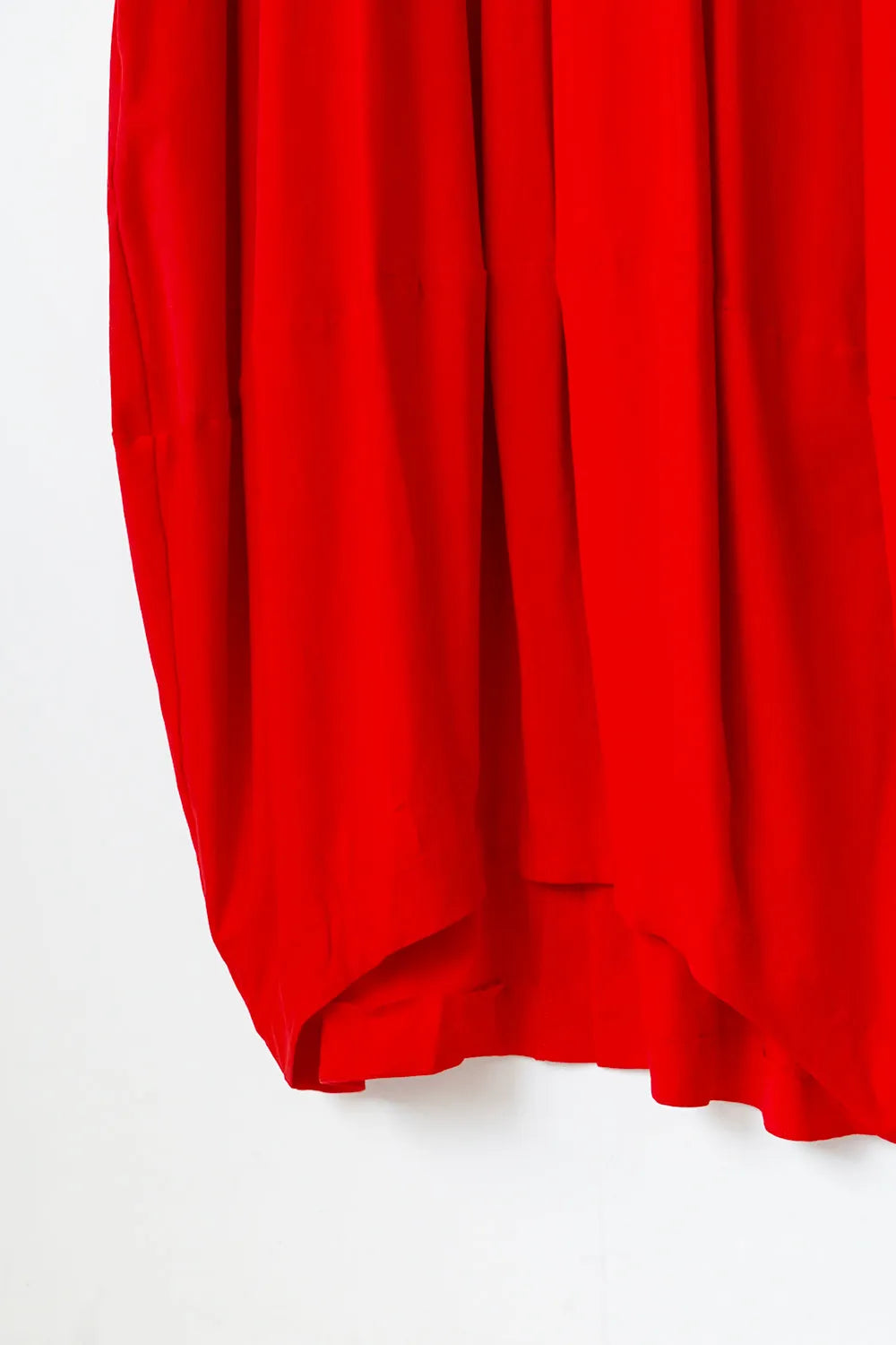 ヨーク切替バルーンロングワンピース