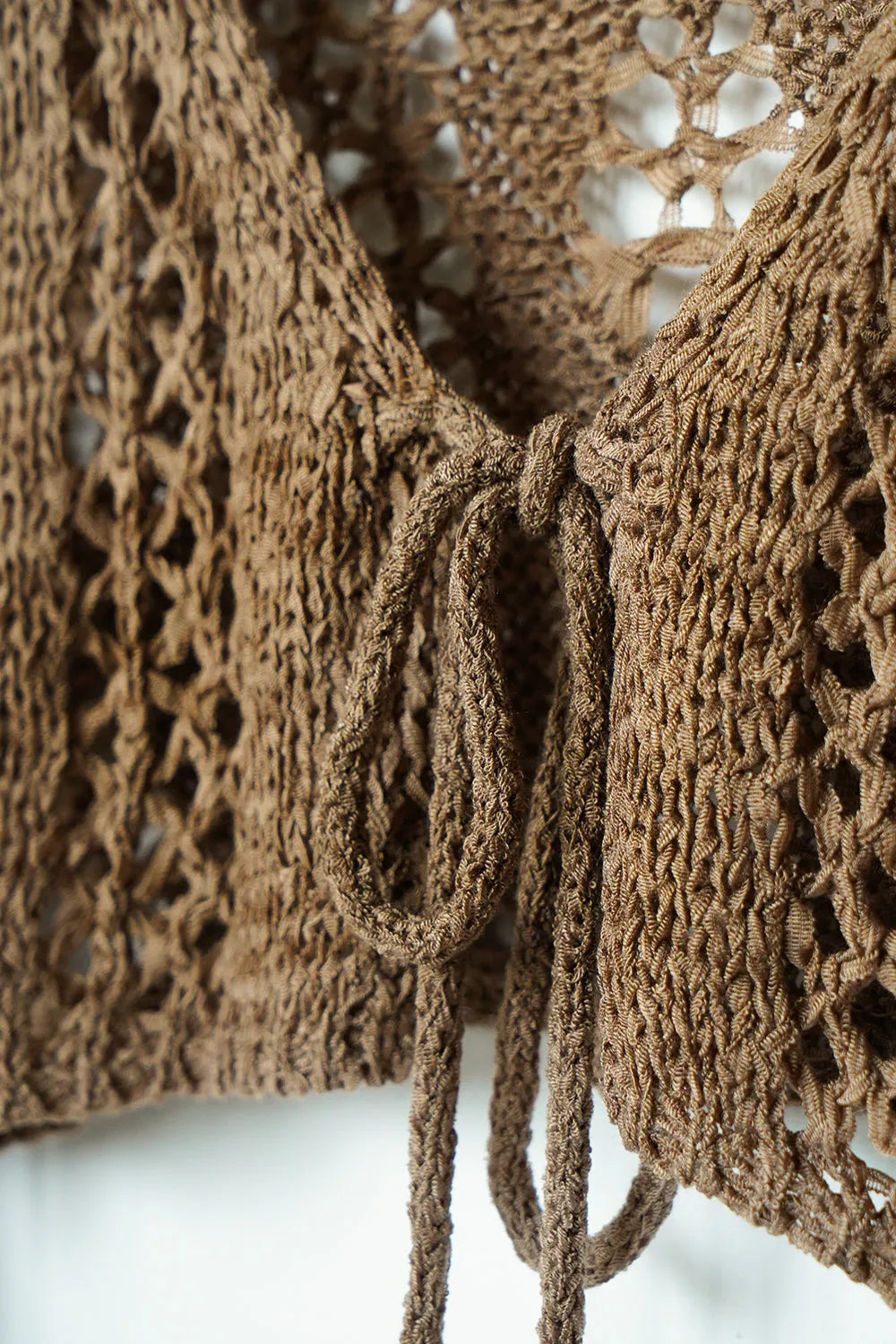 ローゲージボレロニットカーデ