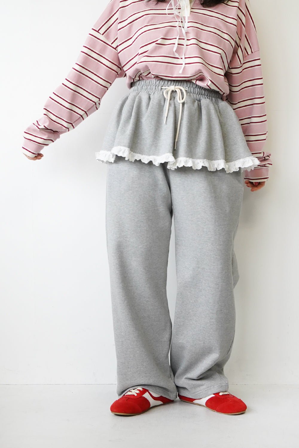 新入荷 LILA – ペプラムレーススウェットパンツ & SHOP ONLINE CITTA Pants