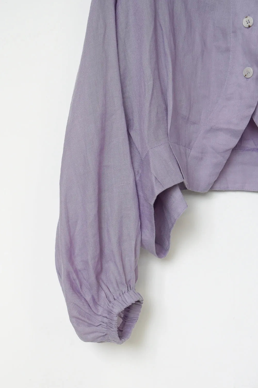 ドルマンリネンショートカーデ