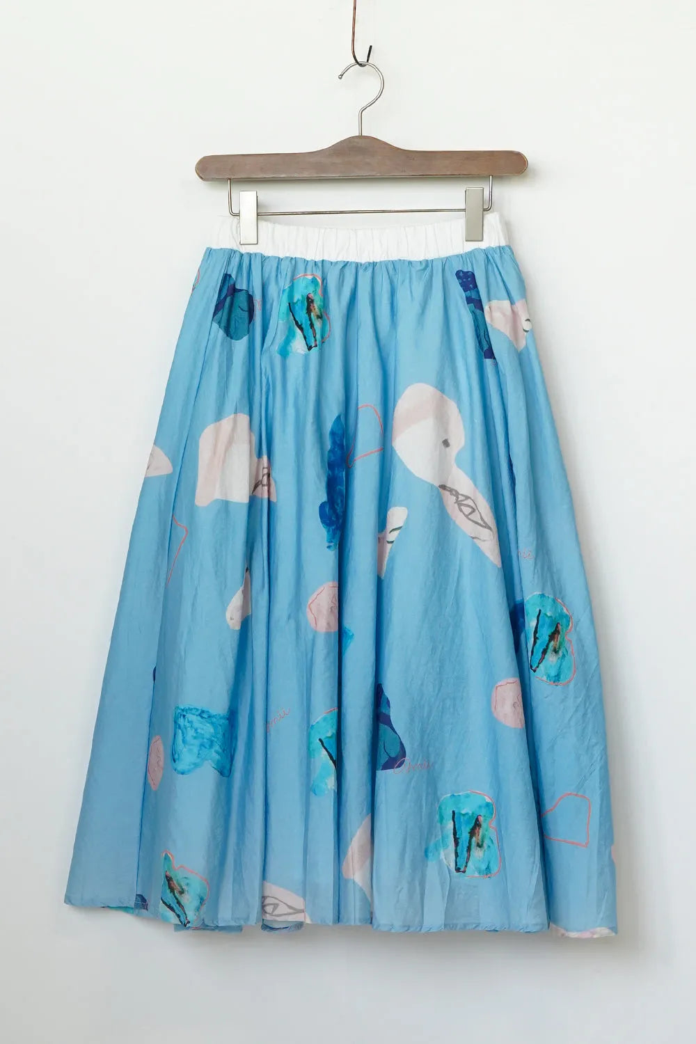 ギャザーフレアスカート