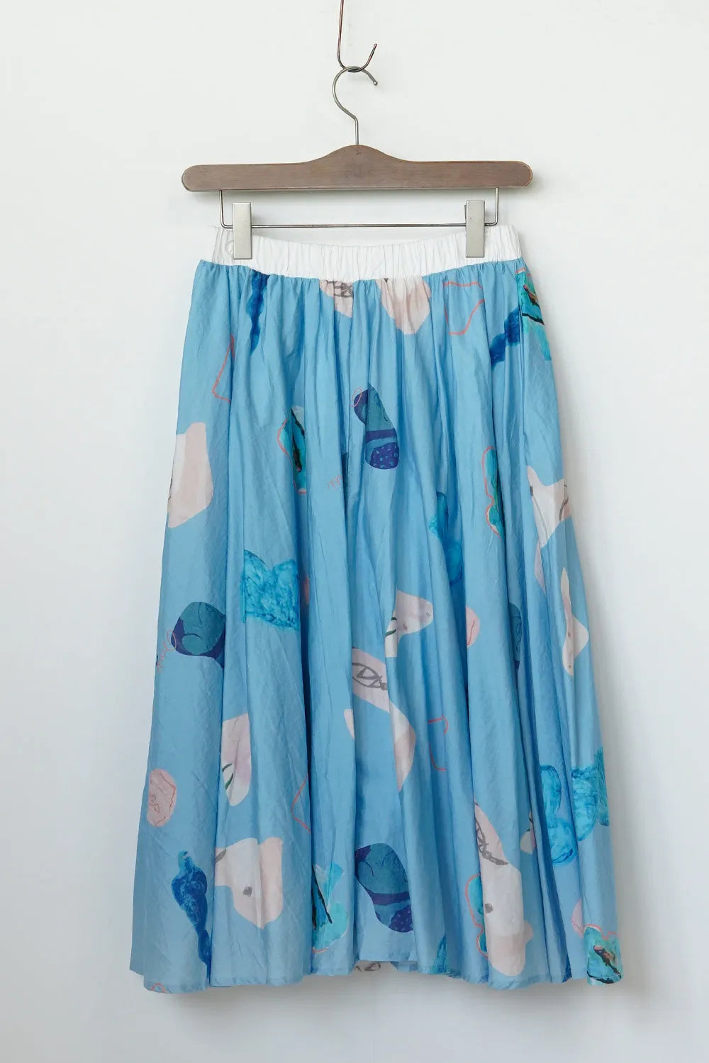 ギャザーフレアスカート