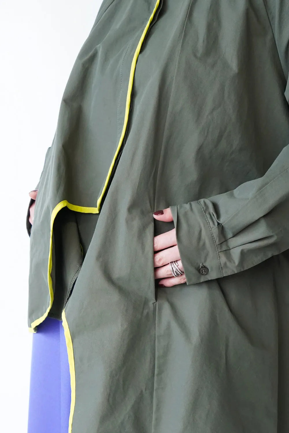 【LILA n’ citta】パイピングシャツジャケット