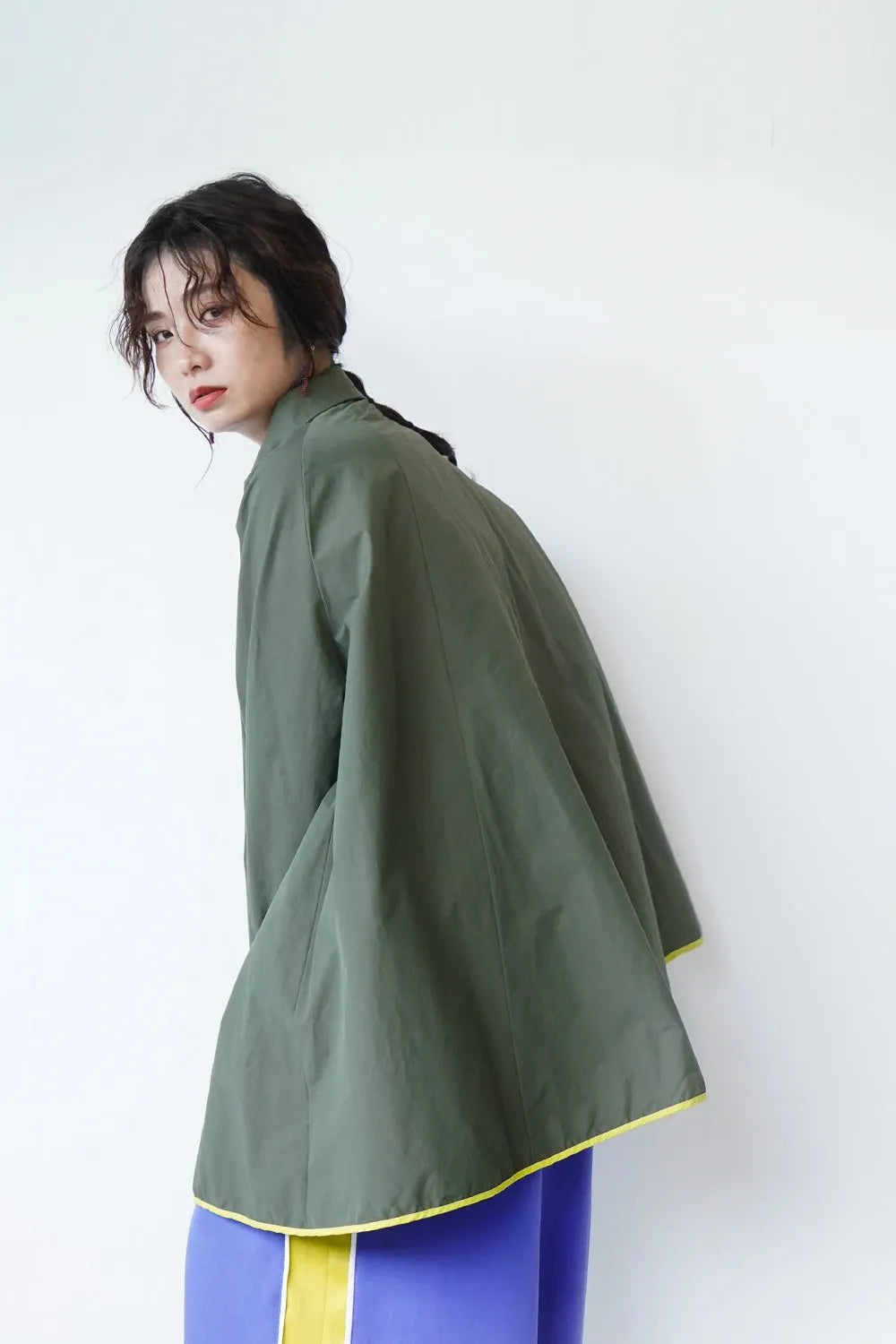 【LILA n’ citta】パイピングシャツジャケット