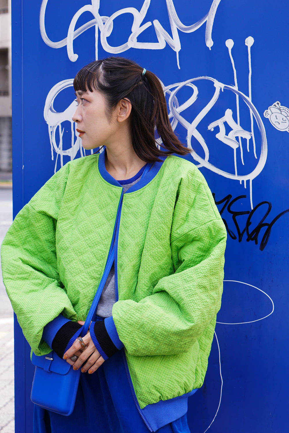 週末お値下げイデアルーチェ　サテンバルーンブルゾン　ピンク　タグ有り 週末お値下げイデアルーチェ サテンバルーンブルゾン ピンク