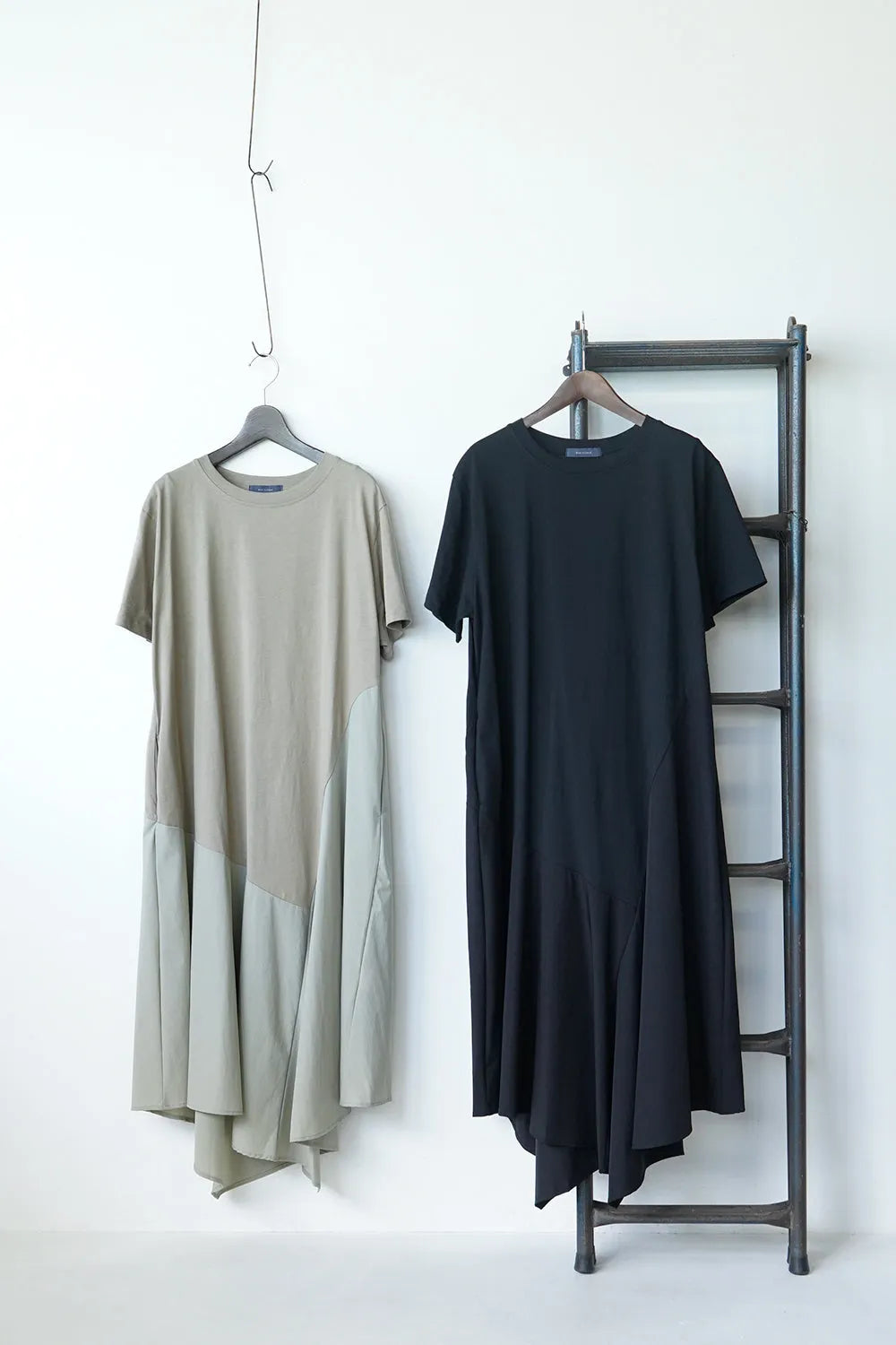 切替アシメワンピース