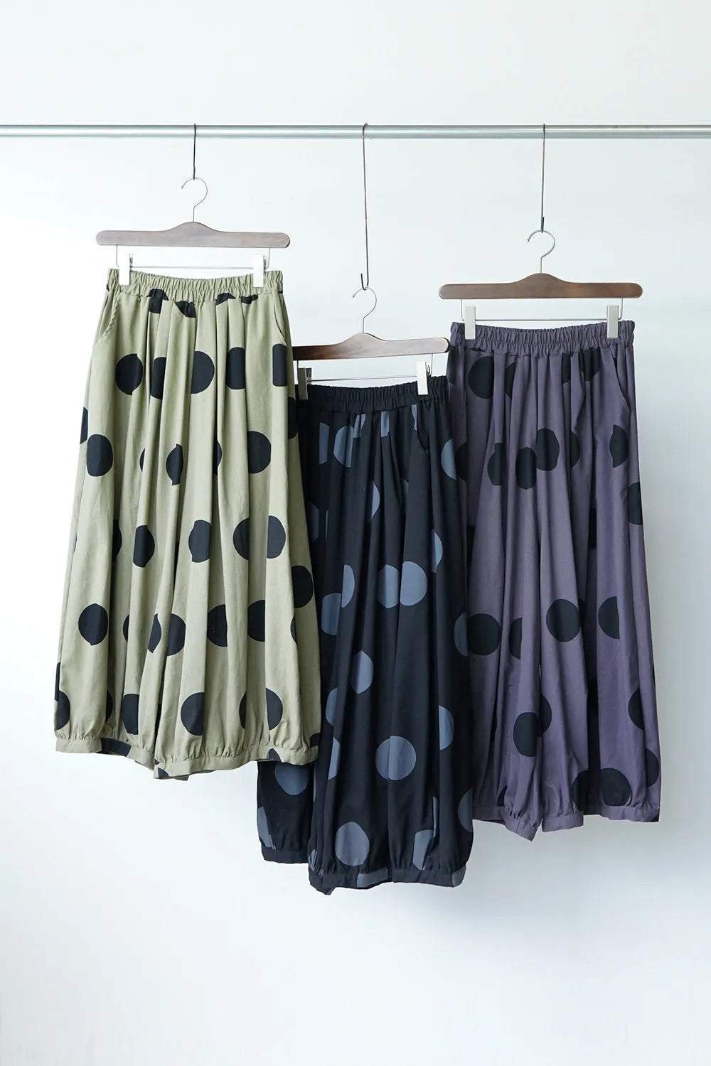 ビッグドットボリュームバルーンパンツ