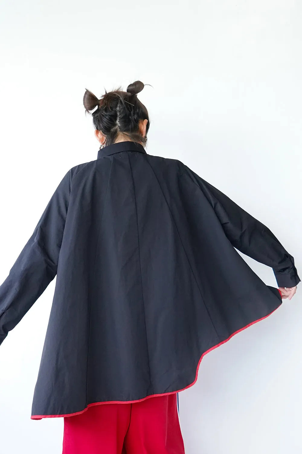 【LILA n’ citta】パイピングシャツジャケット