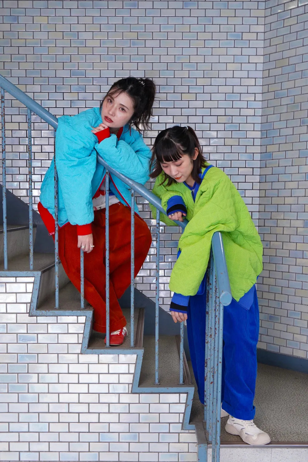 【LILA n’ citta】格子柄キルティングブルゾン