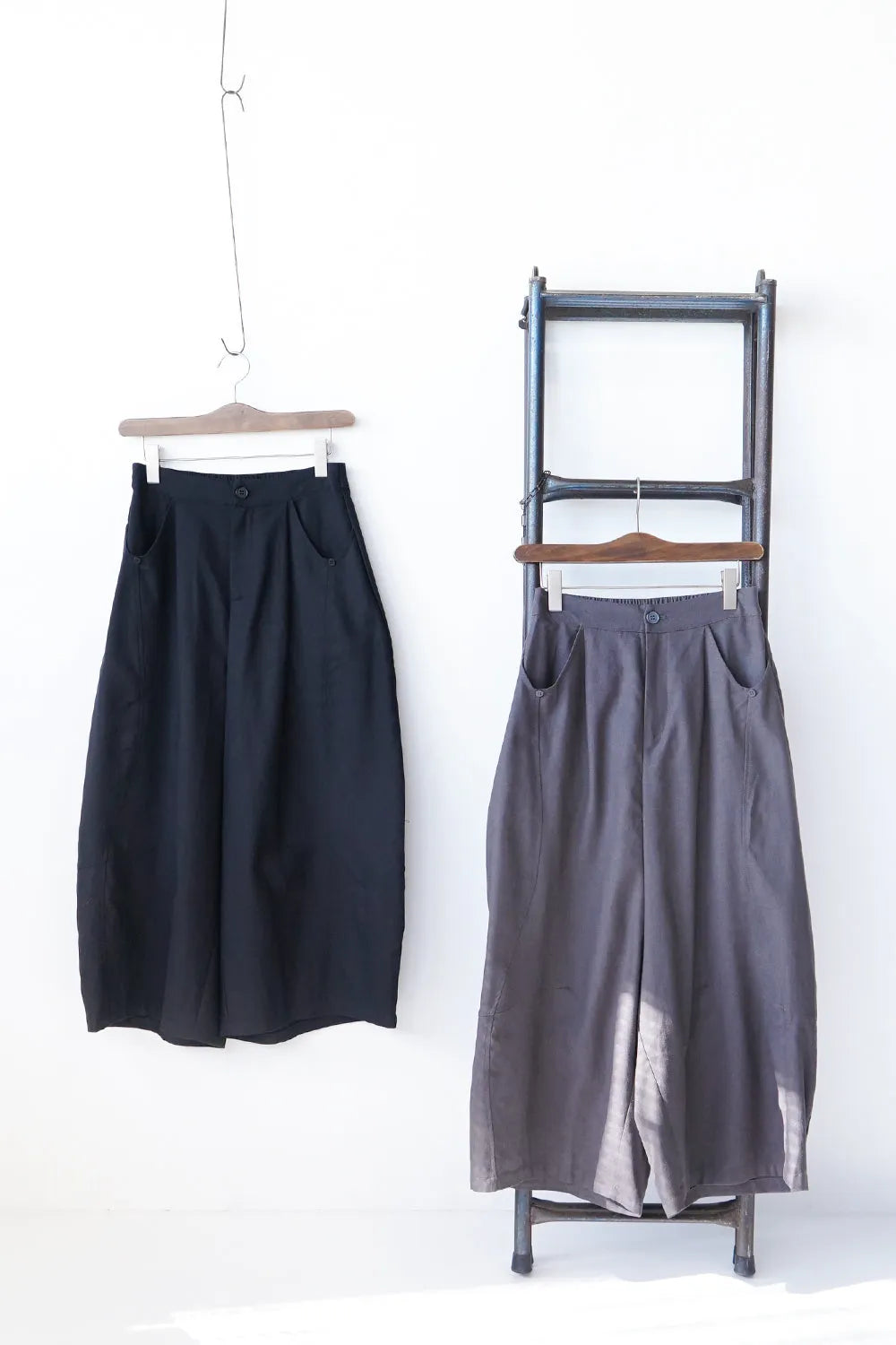 カーブ切替ワイドサルエルパンツ