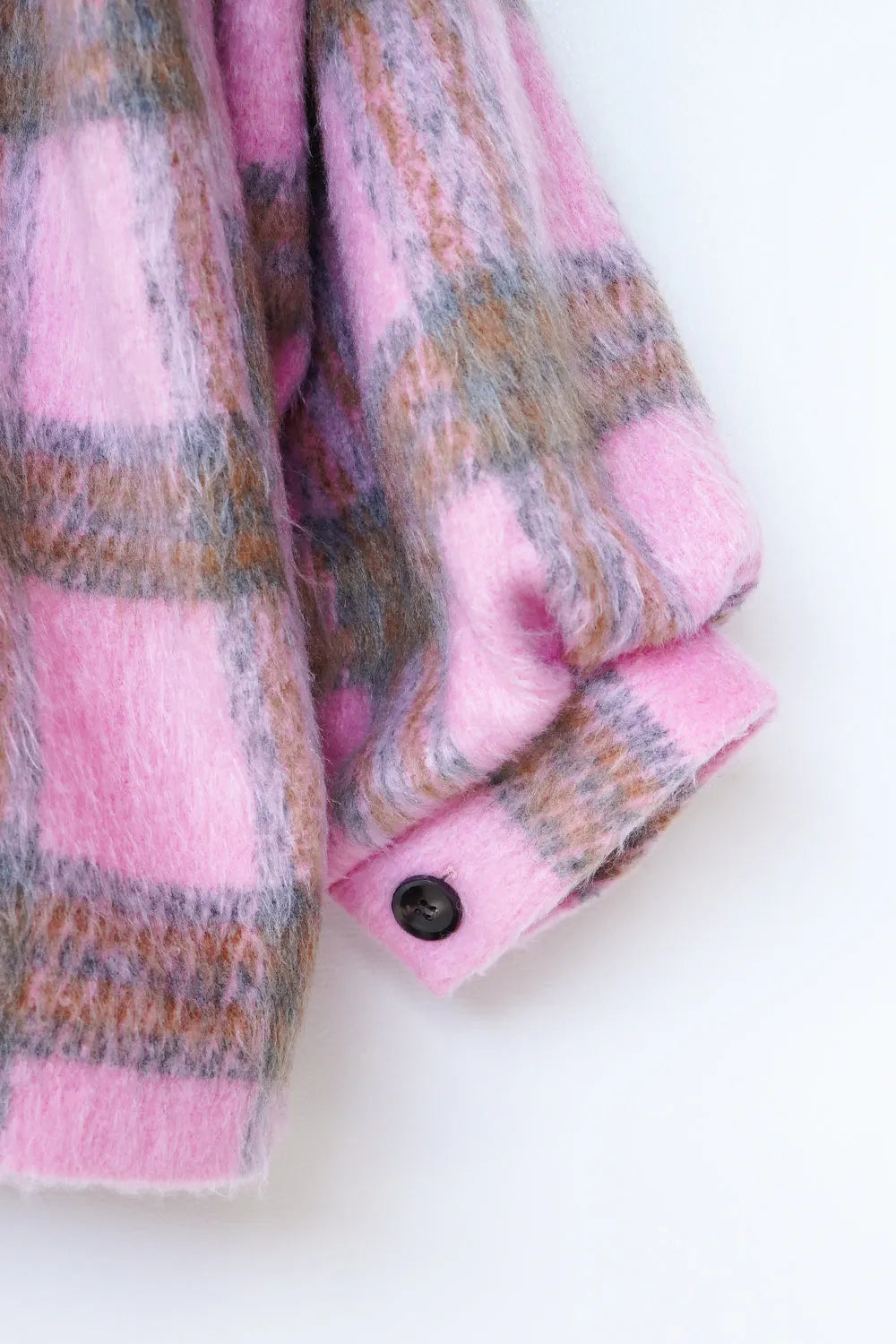 【LILA n' citta】チェック柄ハーフコート