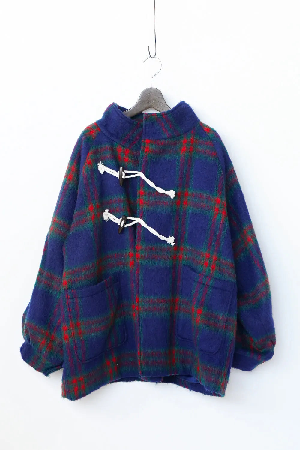 【LILA n' citta】チェック柄ハーフコート