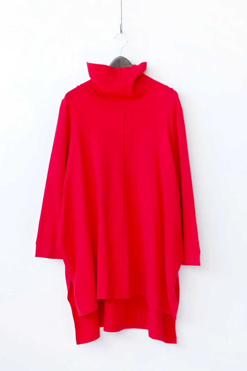 タートルチュニックニット