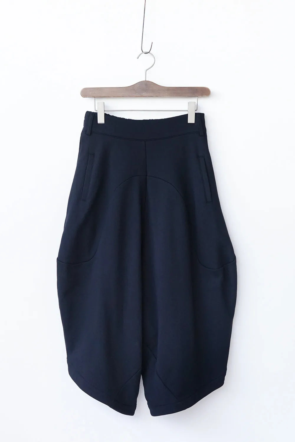 ラウンド切替裏毛サルエルパンツ