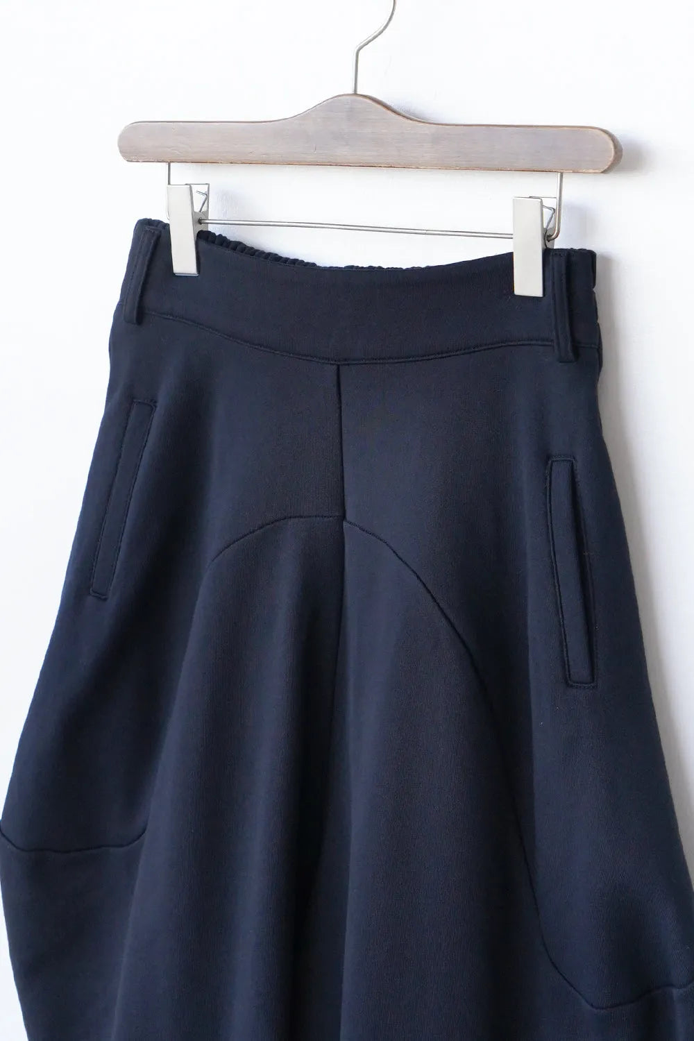 ラウンド切替裏毛サルエルパンツ