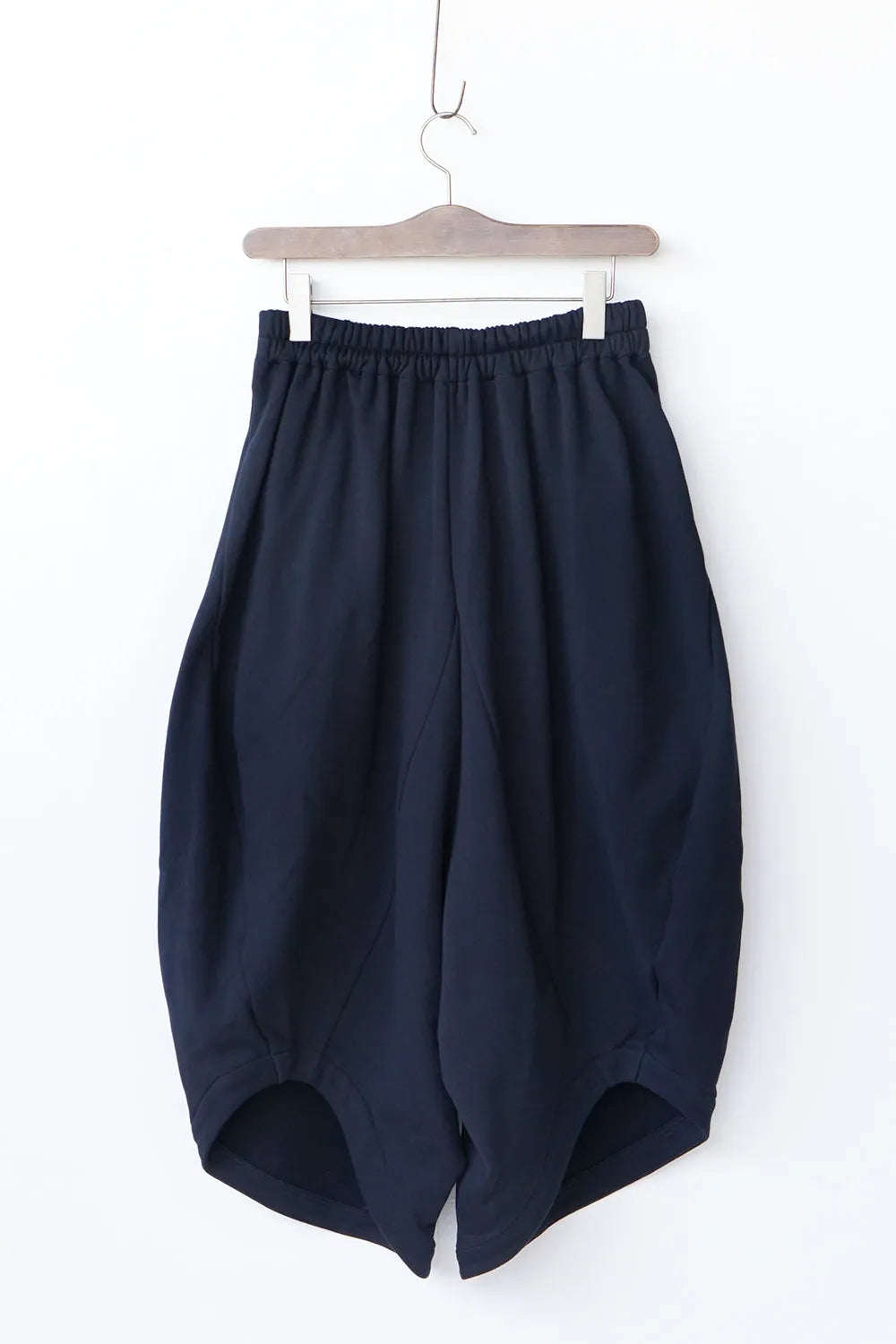 ラウンド切替裏毛サルエルパンツ