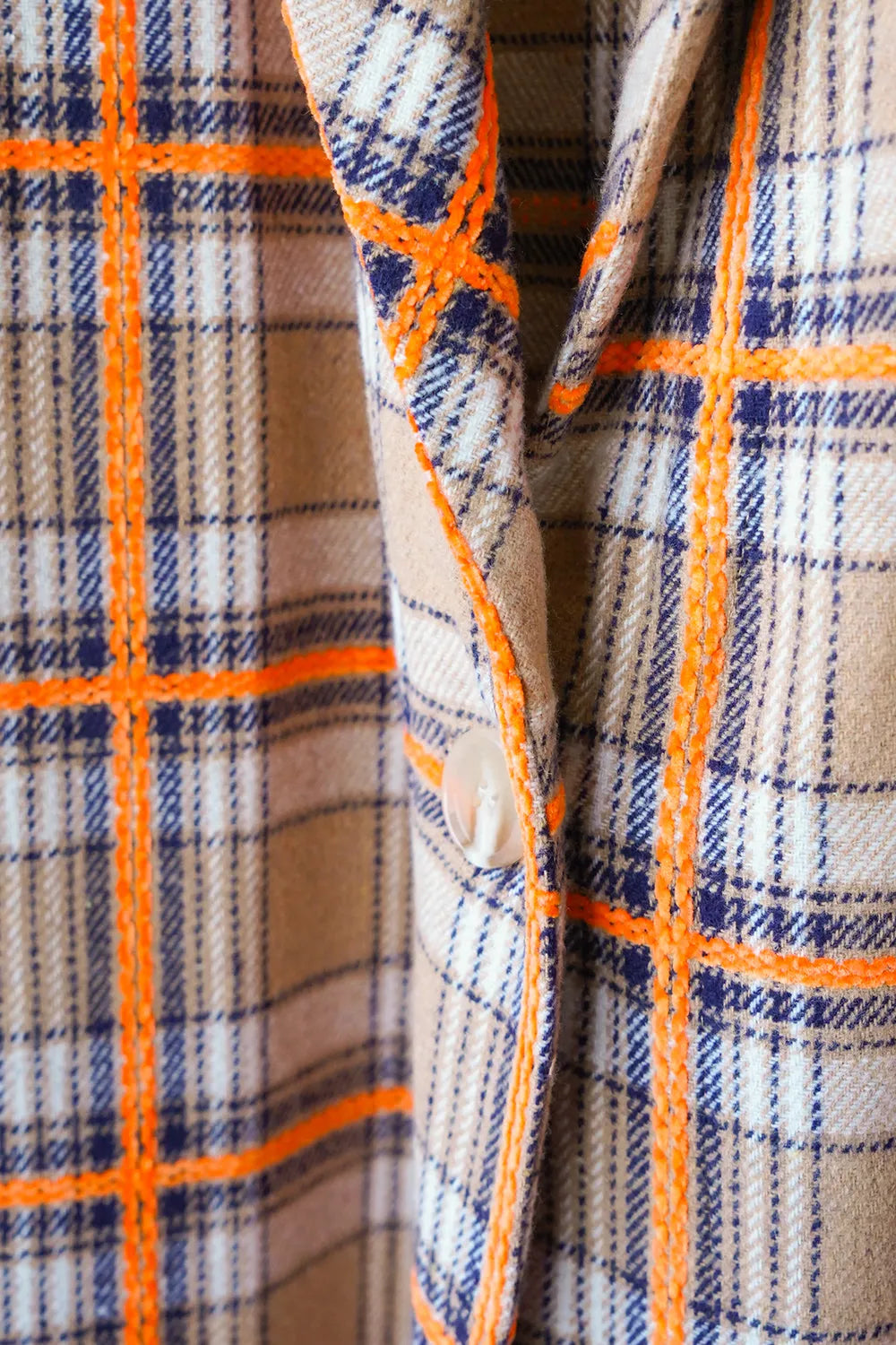 【LILA n’ citta】チェック柄ガウンコート