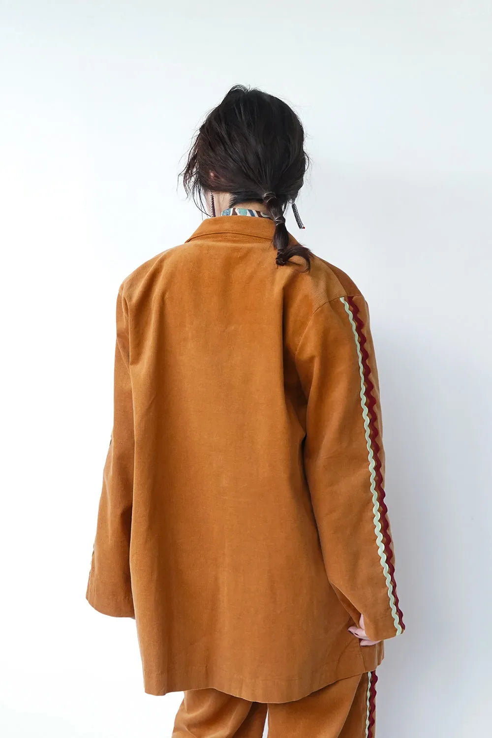 【LILA n’ citta】リックラックコーデュロイジャケット