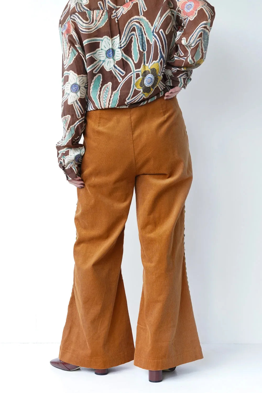 【LILA n’ citta】リックラックコーデュロイパンツ