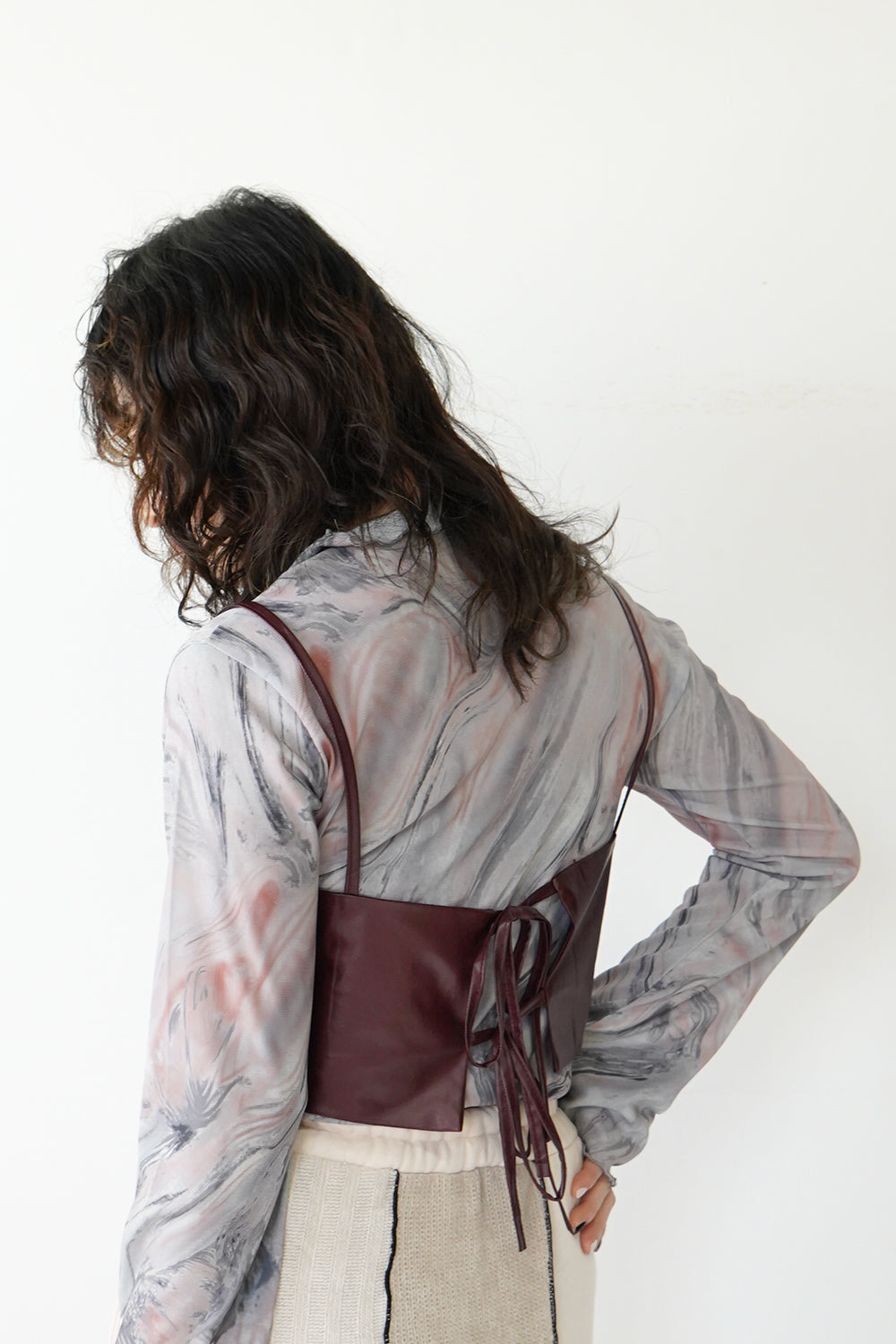 フェイクレザービスチェ – LILA & CITTA ONLINE SHOP