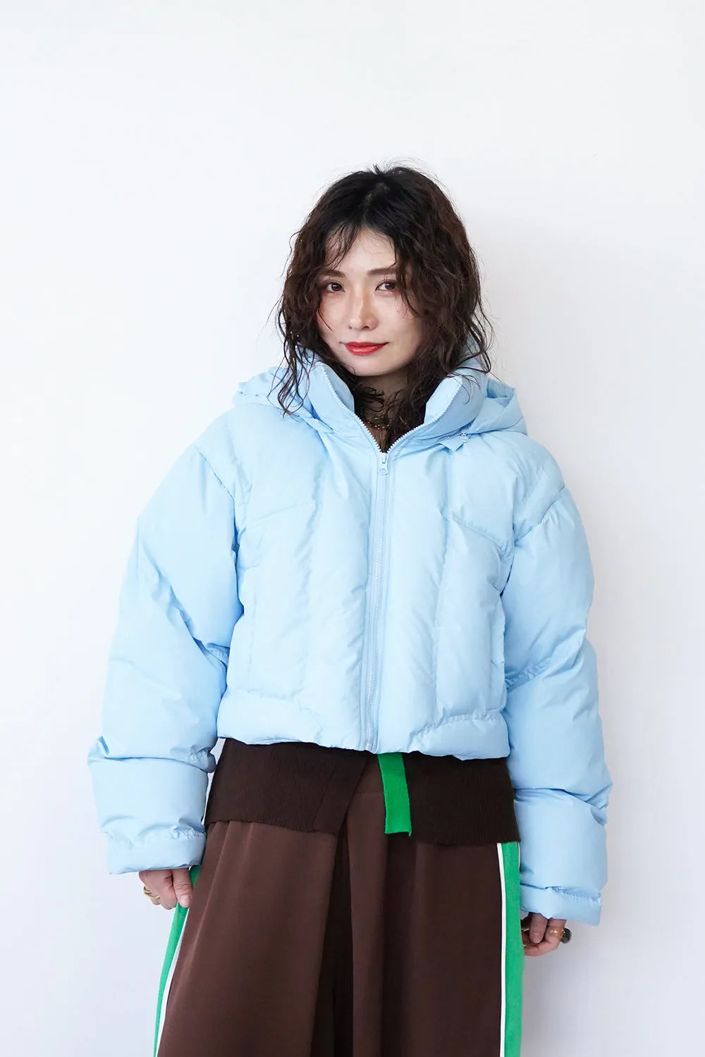 中綿ショートブルゾン