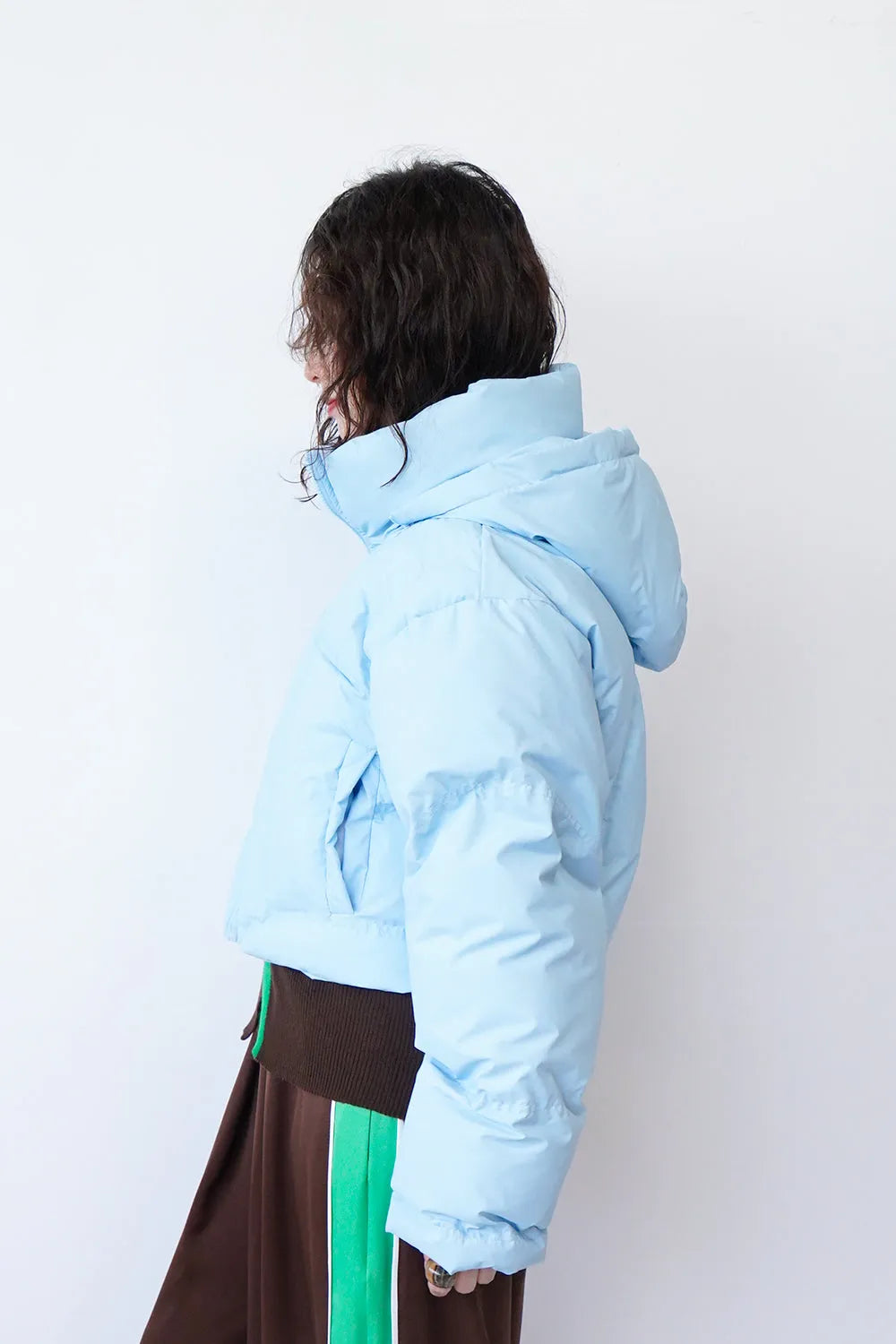 中綿ショートブルゾン