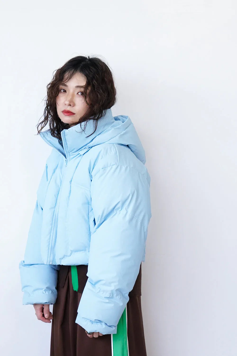 中綿ショートブルゾン