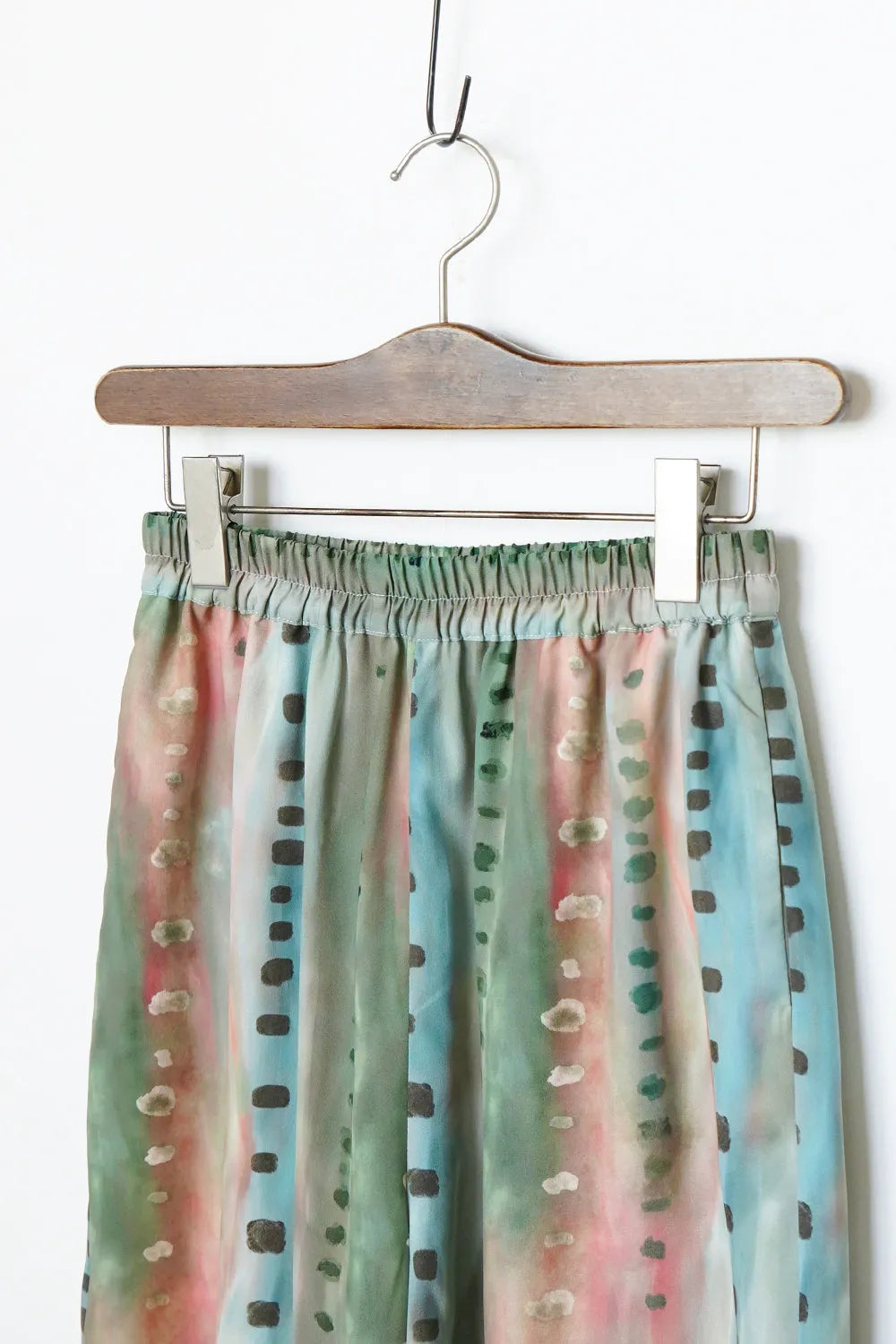 【LILA n’citta】ストライプドットイージーパンツ