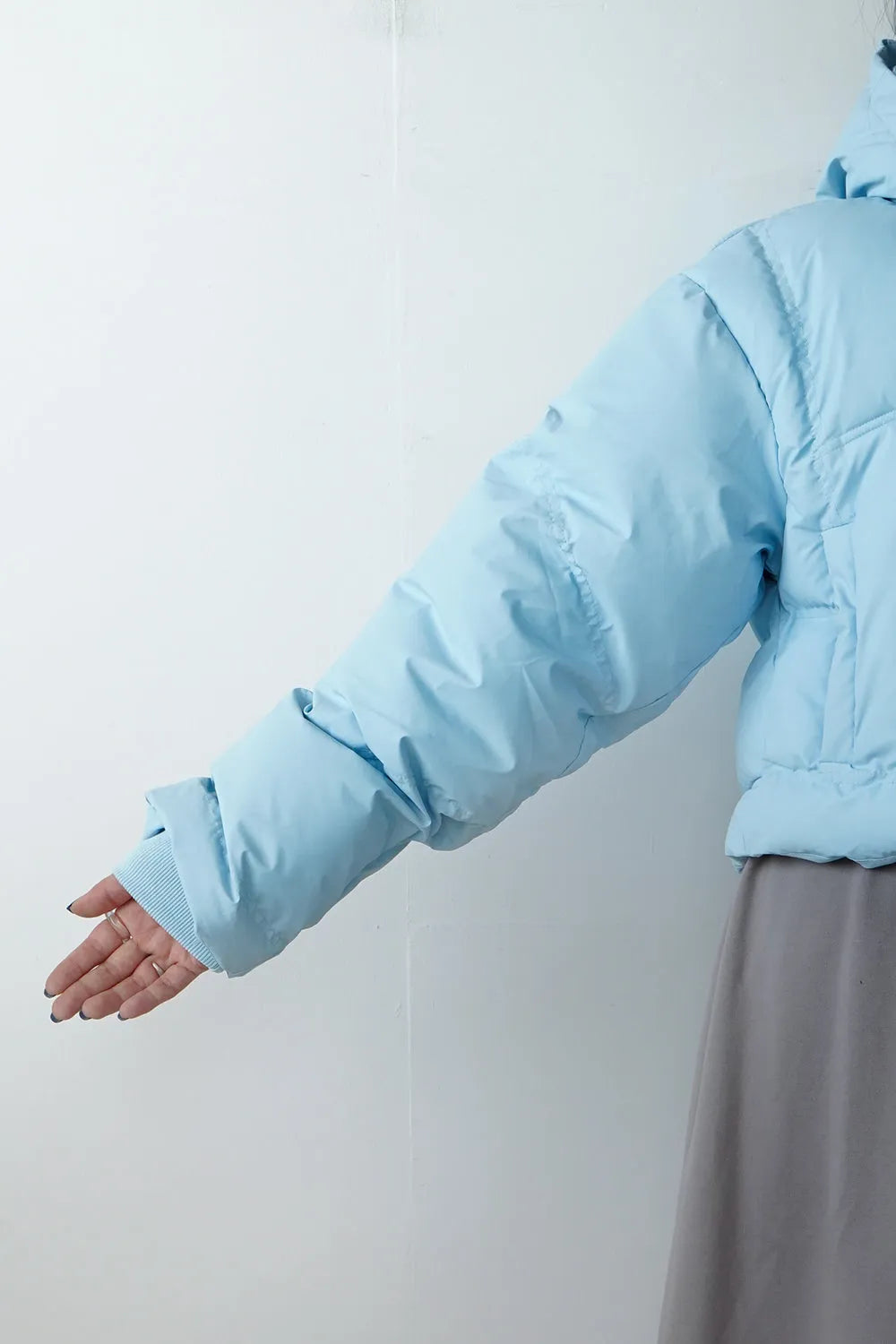 中綿ショートブルゾン