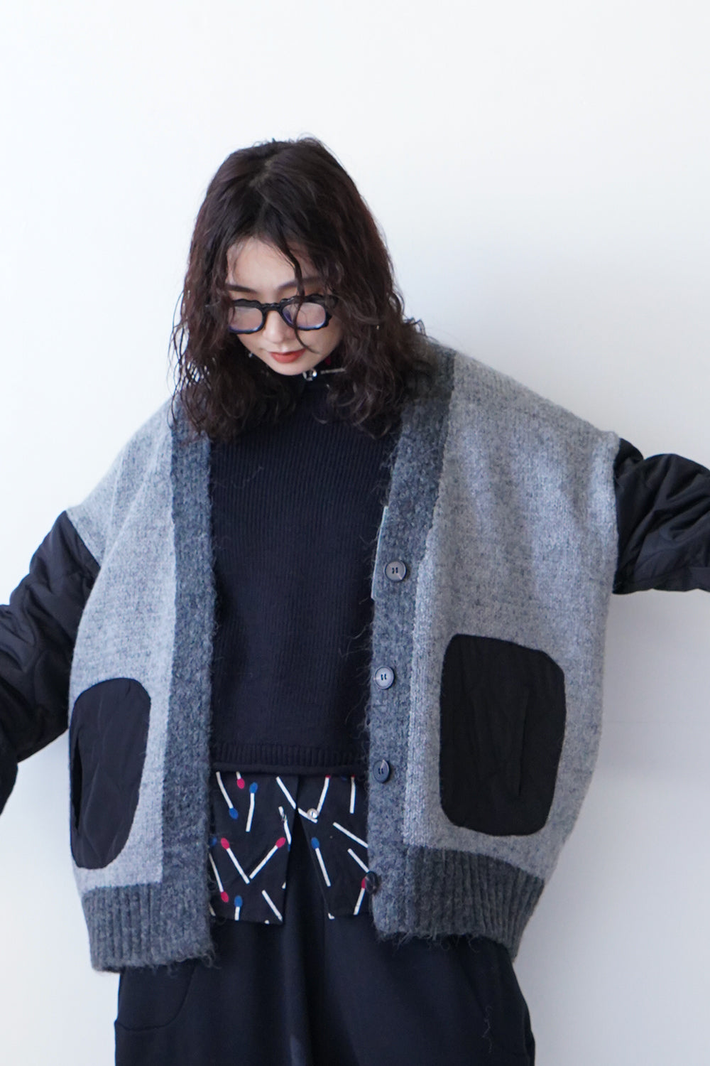 キルトドッキングニットカーデ – LILA & CITTA ONLINE SHOP