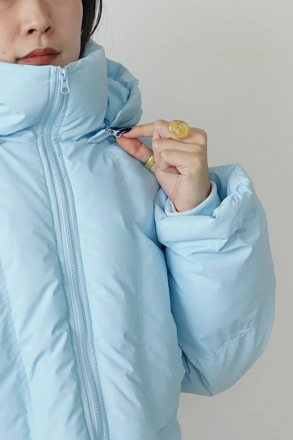 中綿ショートブルゾン