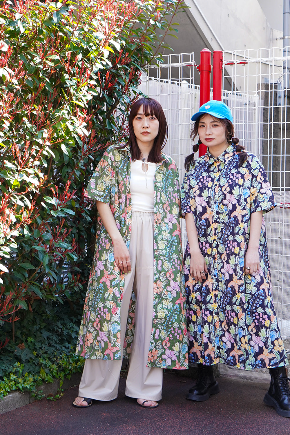 LILA n' citta】ペイント花柄シャツワンピース – LILA & CITTA ONLINE SHOP
