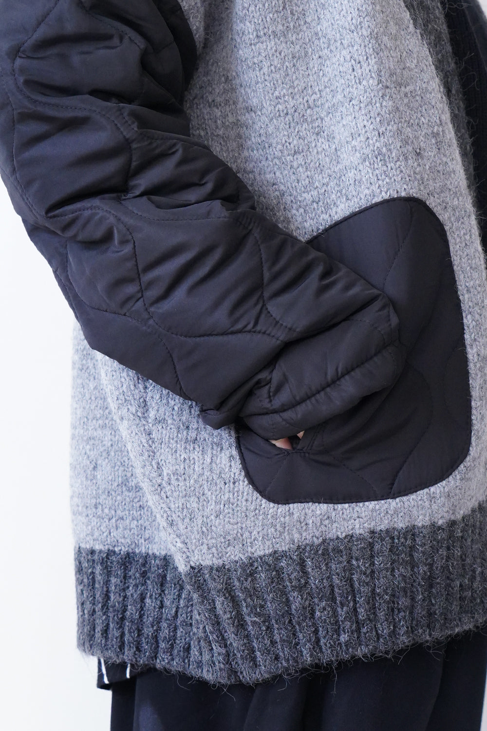 キルトドッキングニットカーデ – LILA & CITTA ONLINE SHOP