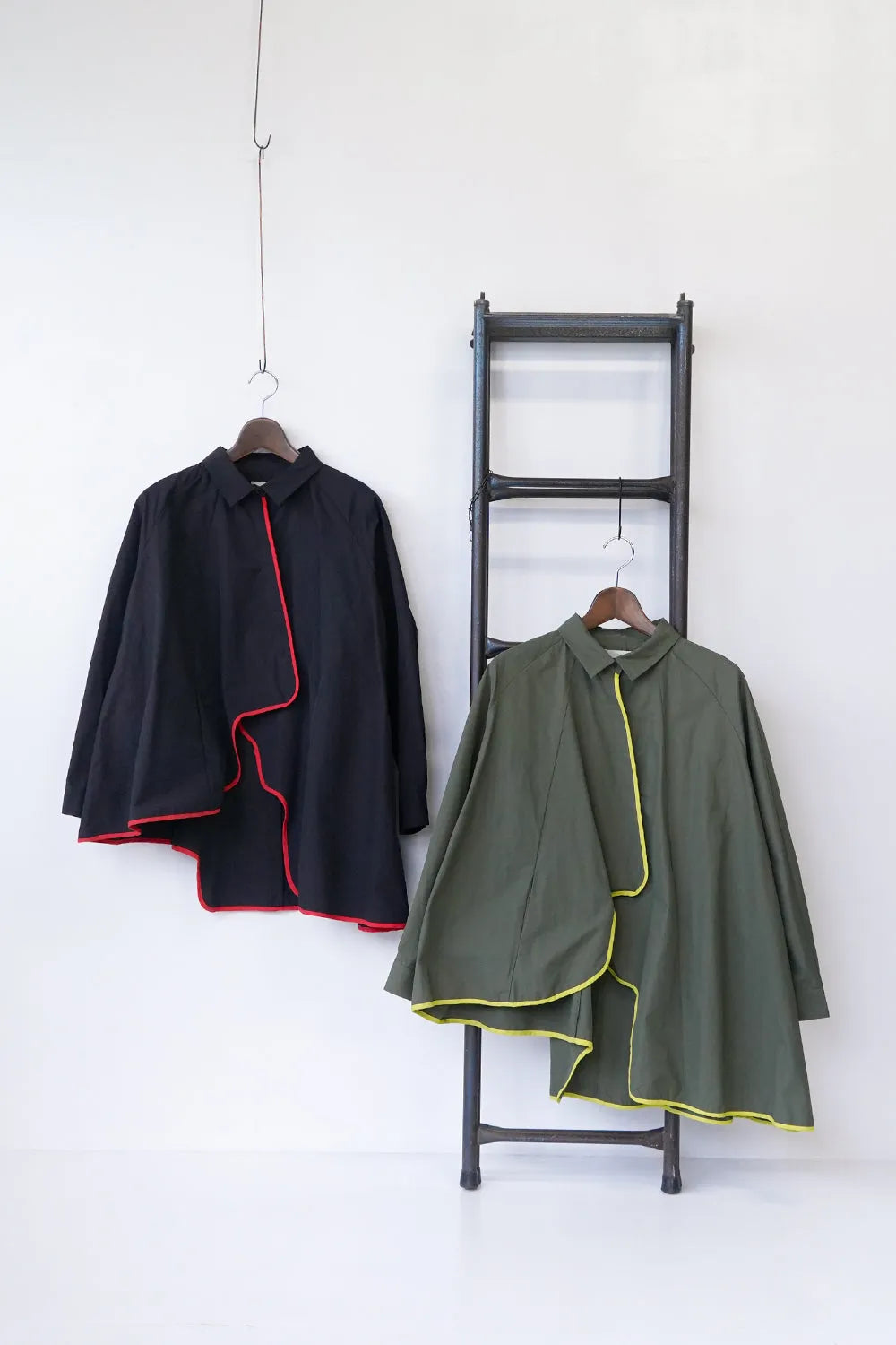 【LILA n’ citta】パイピングシャツジャケット